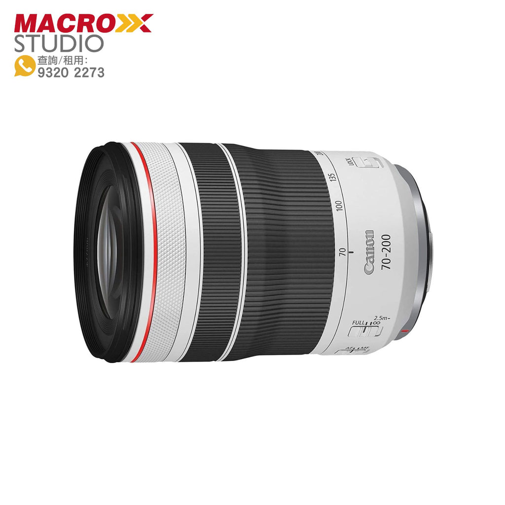 Canon RF 70-200mm F/2.8 L USM IS 全篇幅遠攝變焦鏡 (租借)