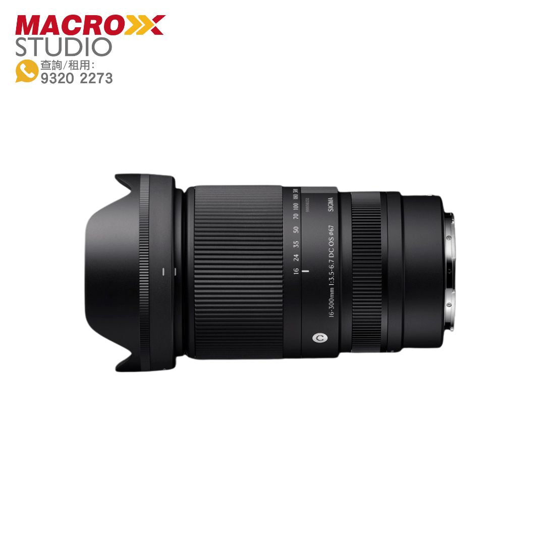 Sigma 16-300mm F3.5-6.3 DG Contemporary 變焦鏡頭(Sony FE 用/租借)