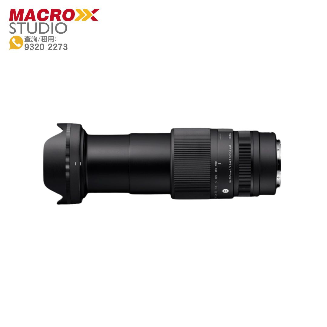Sigma 16-300mm F3.5-6.3 DG Contemporary 變焦鏡頭(Sony FE 用/租借)